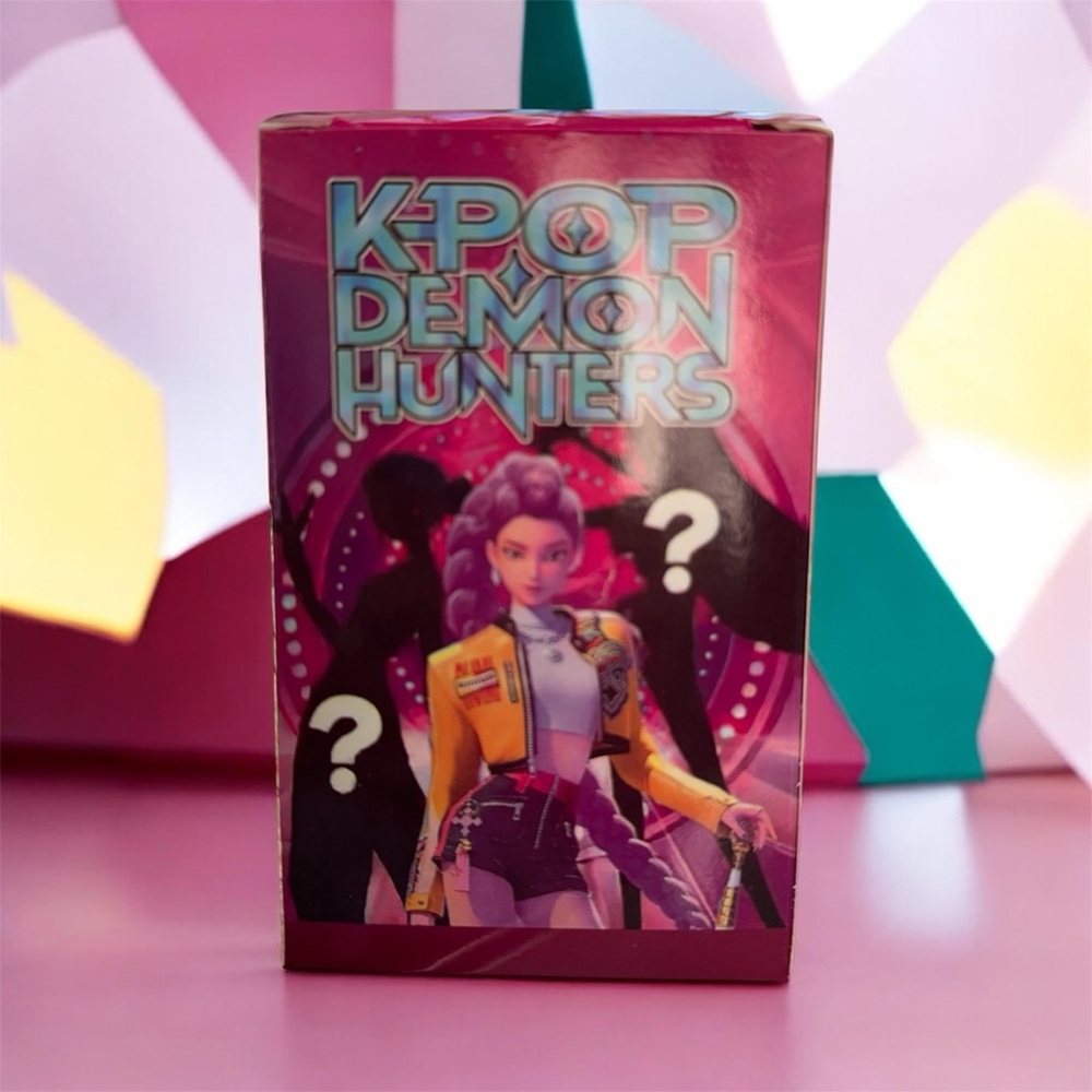 K-pop Demon Hunters Figure keychain Blind Box trading card